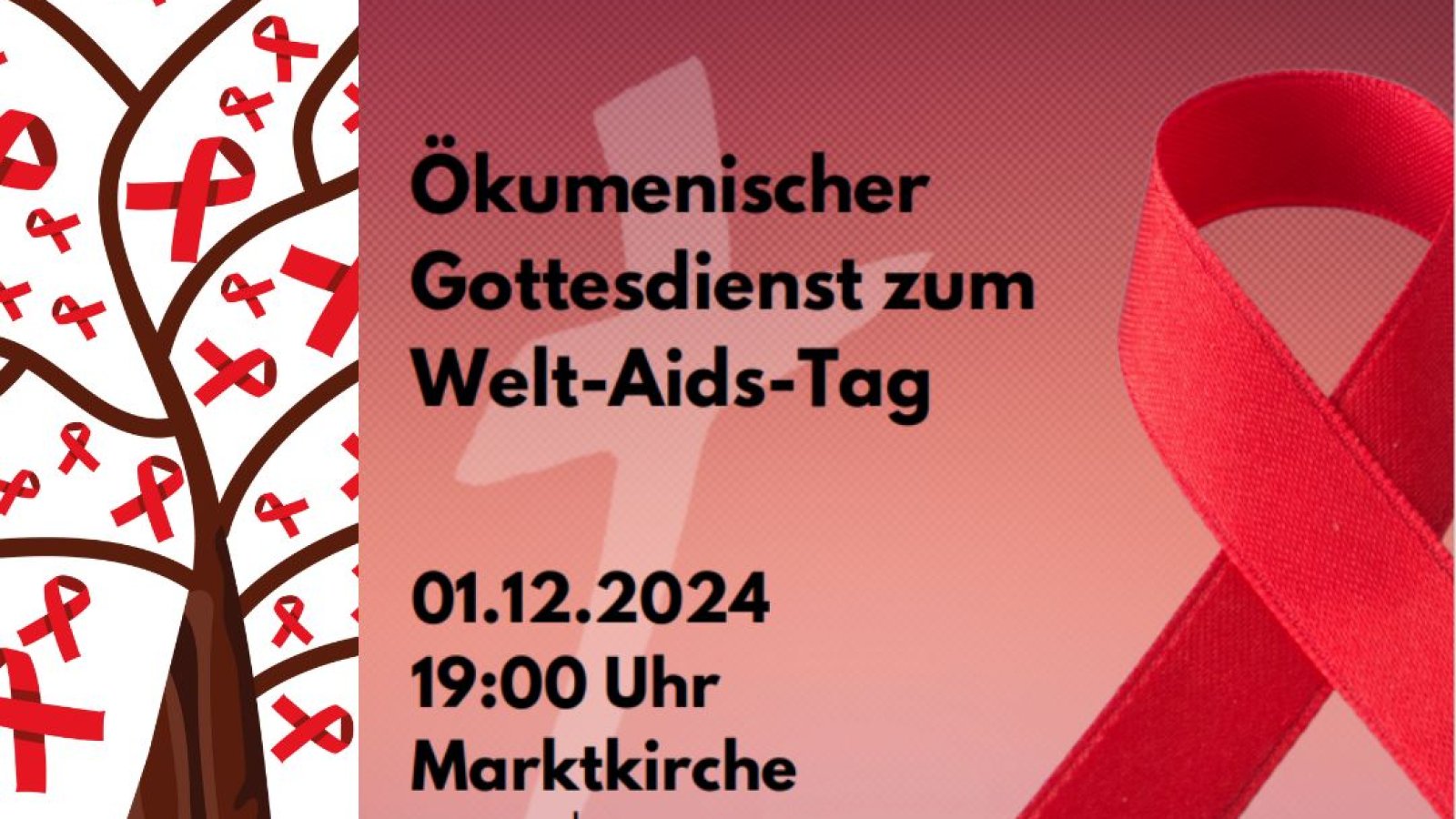 Plakat Gottesdienst Welt-Aids-Tag