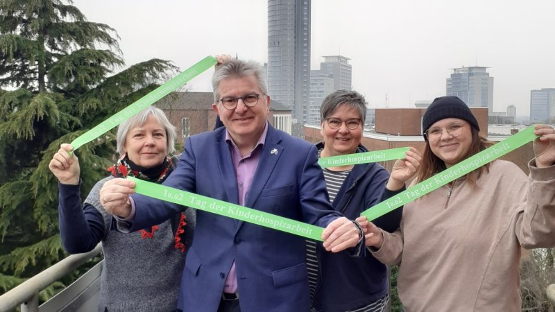 Motiv zum Thema: Peter Renzel besucht KinderPalliativNetzwerk (KPN)